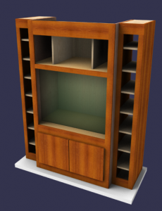 3 Assembly Entertainment Unit - Furniture Design Software